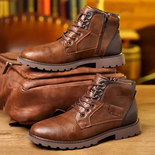 Botas de couro casual Ashford