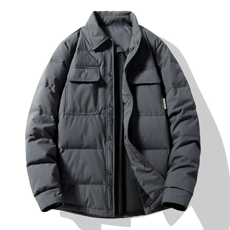 Casaco casual de inverno