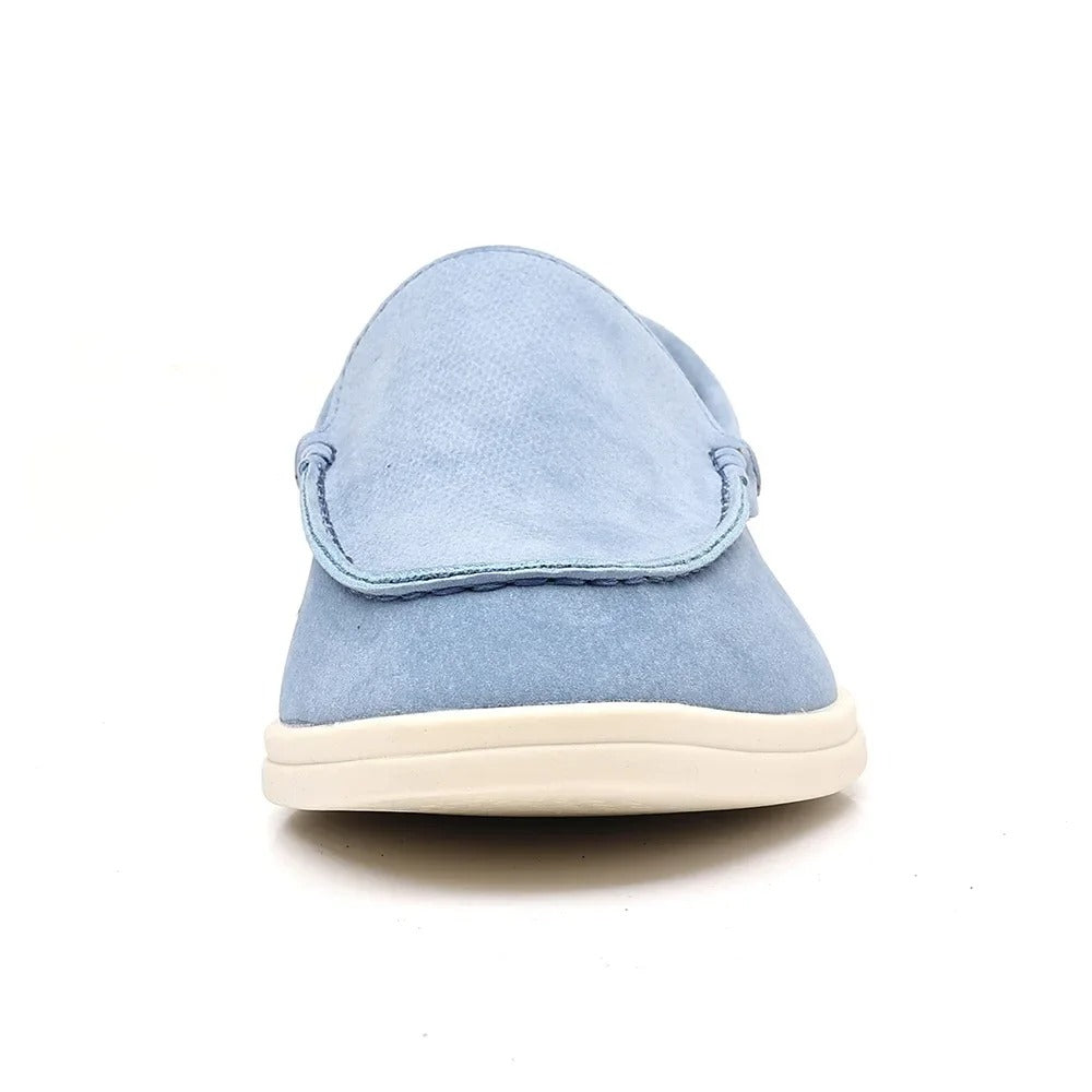 Mocassins clássicos de camurça