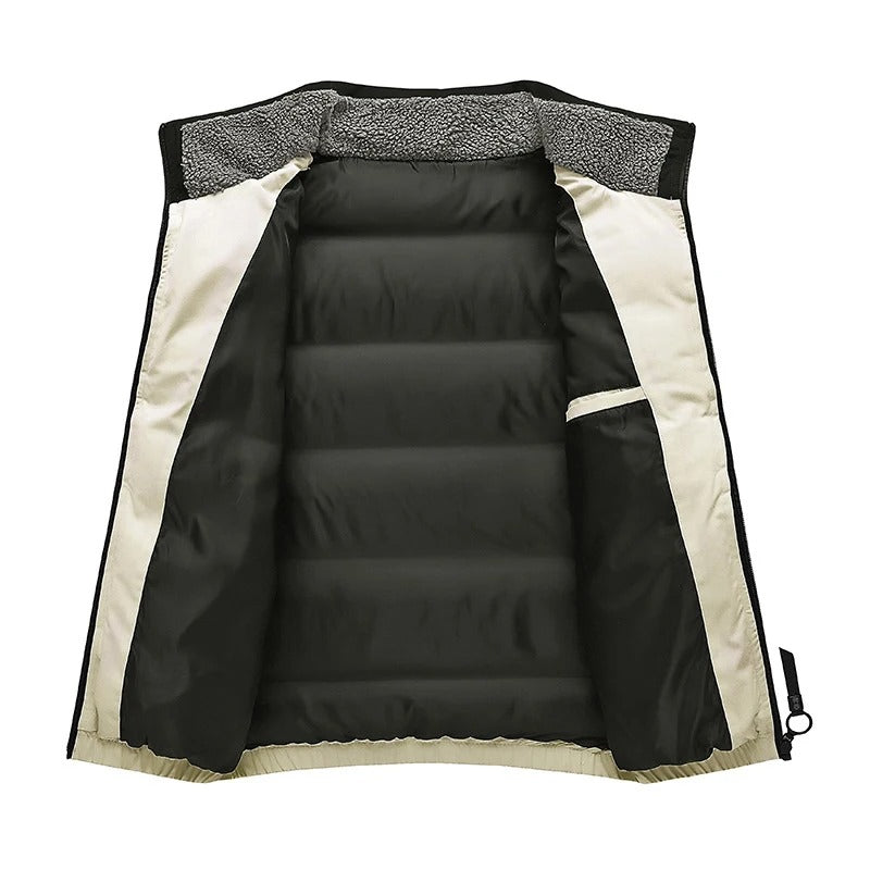 Χειμερινό παλτό με ψηλό γιακά