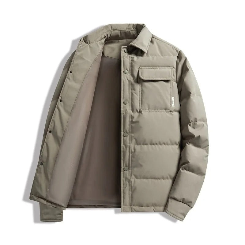 Casaco casual de inverno