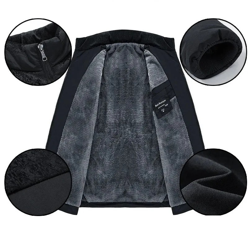 Casaco acolchoado elegante