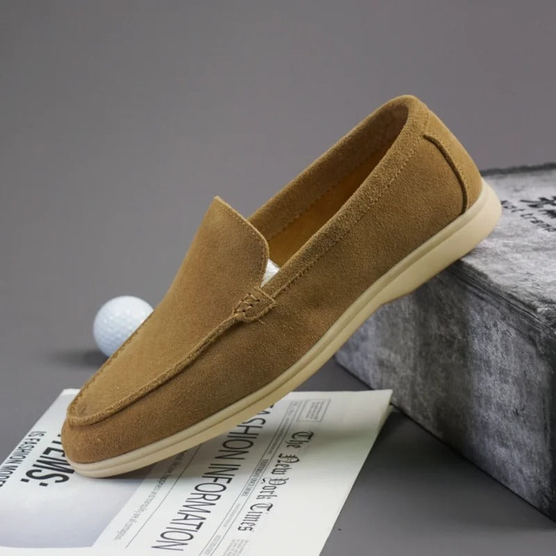 Mocassins de camurça premium
