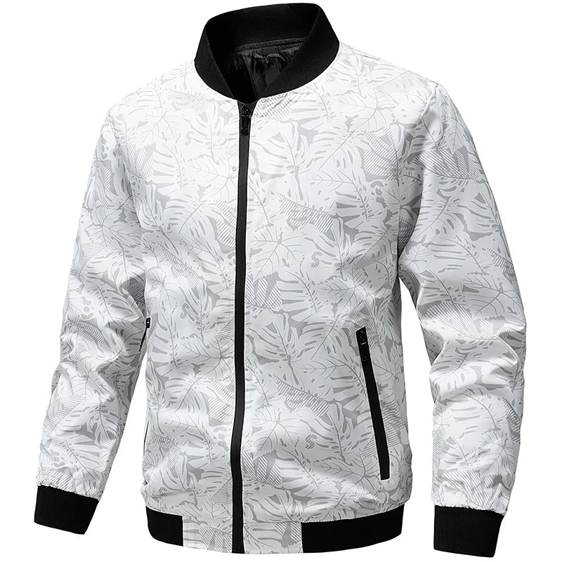 Casaco de bombardeiro elegante