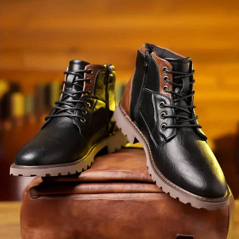 Botas de couro casual Ashford