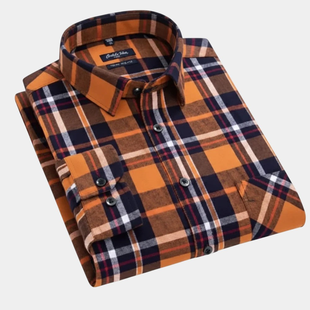 Camisa de homem axadrezada