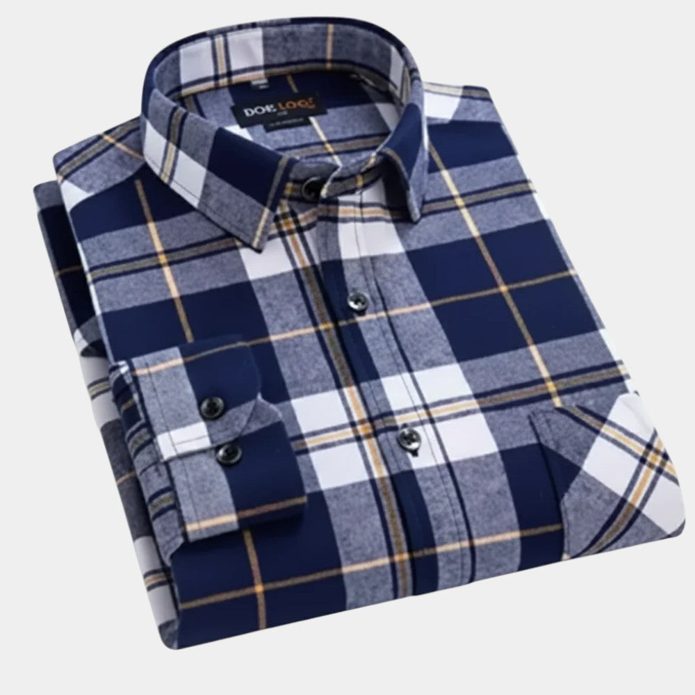 Camisa de homem axadrezada