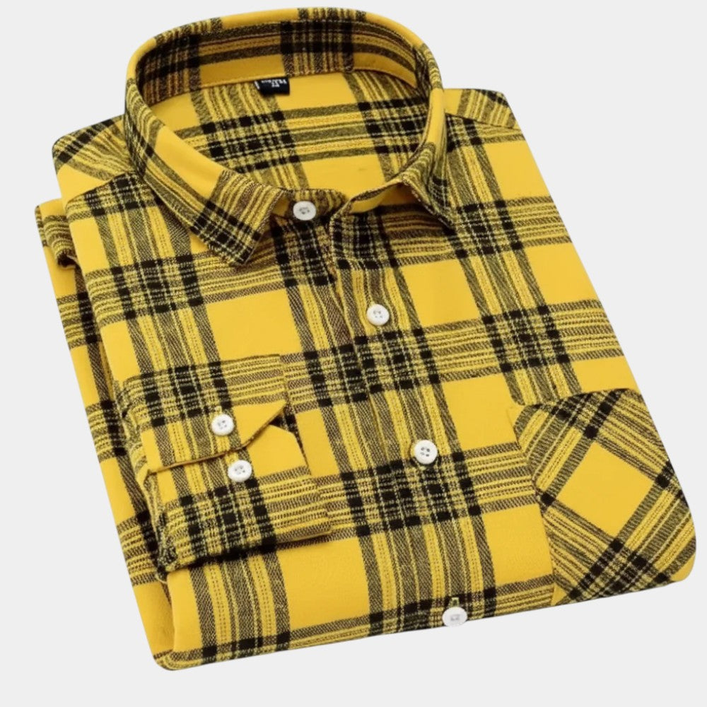 Camisa de homem axadrezada