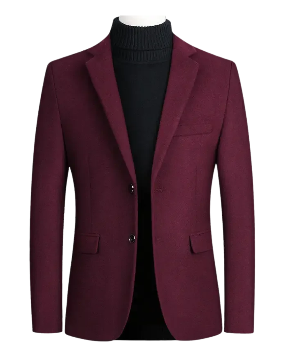 Blazer de lã elegante