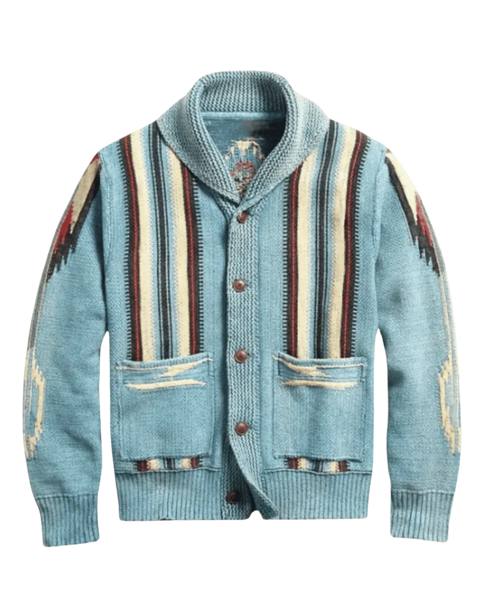 Casaco de lã de trama elegante