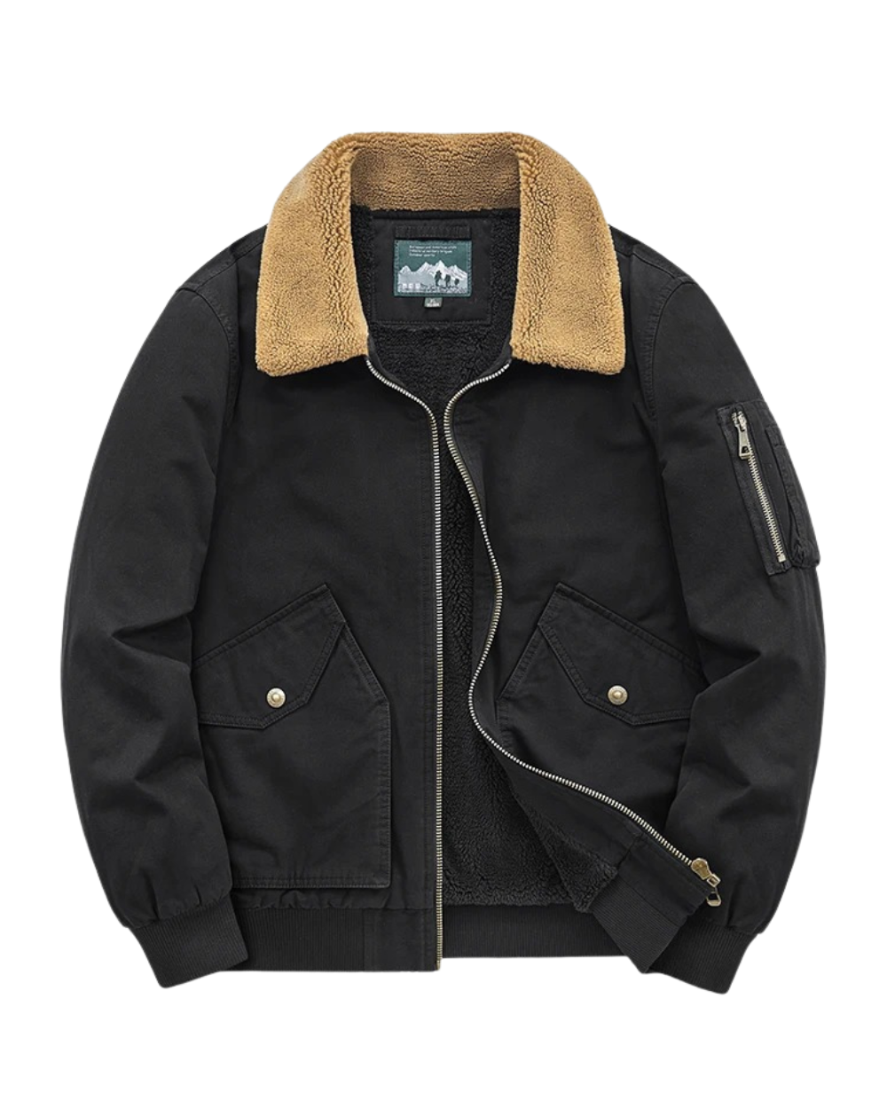 Casaco acolchoado de algodão elegante