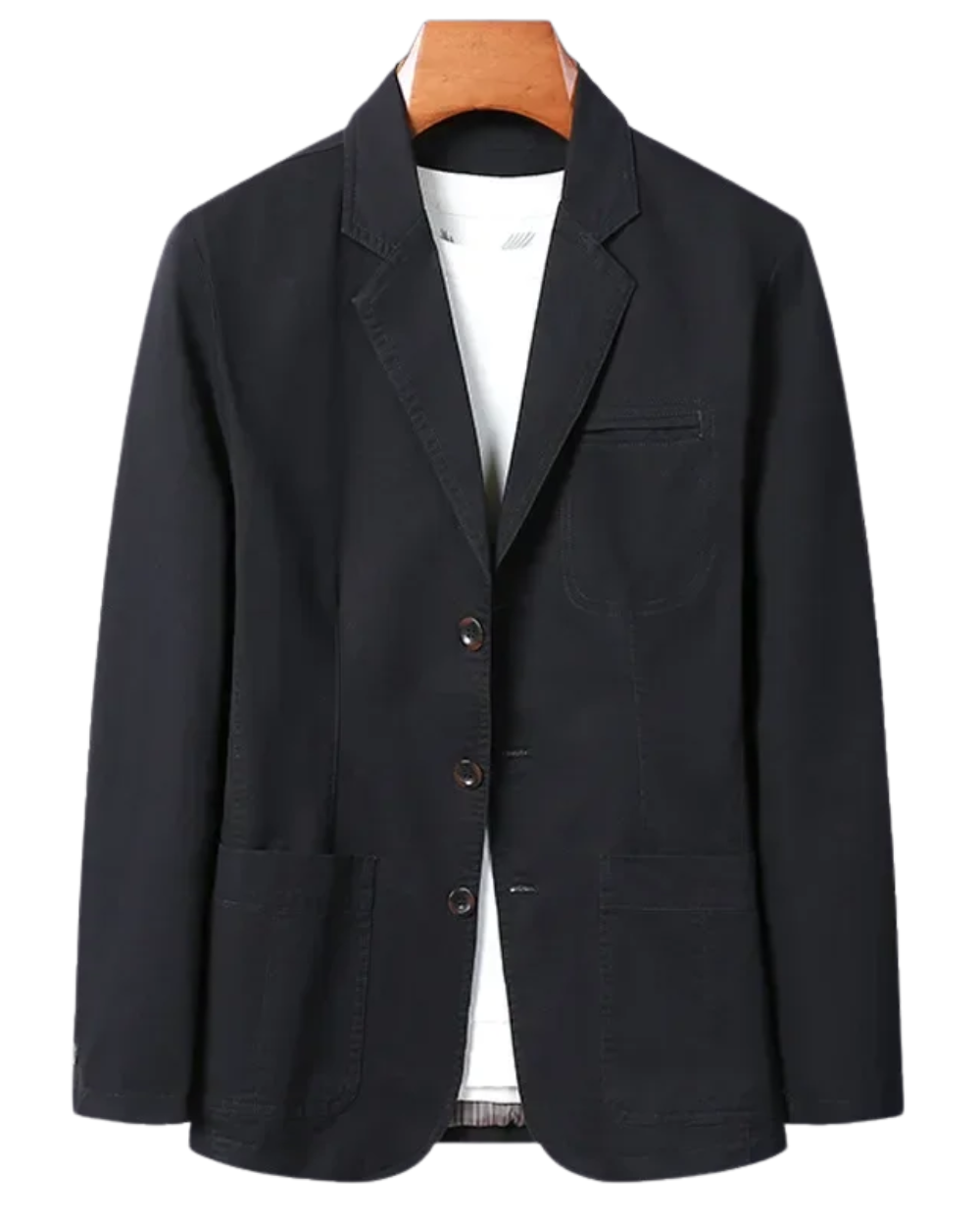 Blazer de algodão elegante