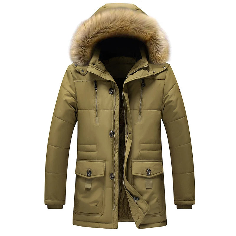 Casaco Parkas elegante
