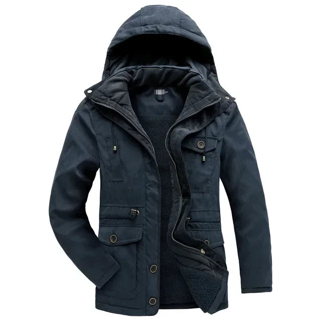 Casaco casual de inverno