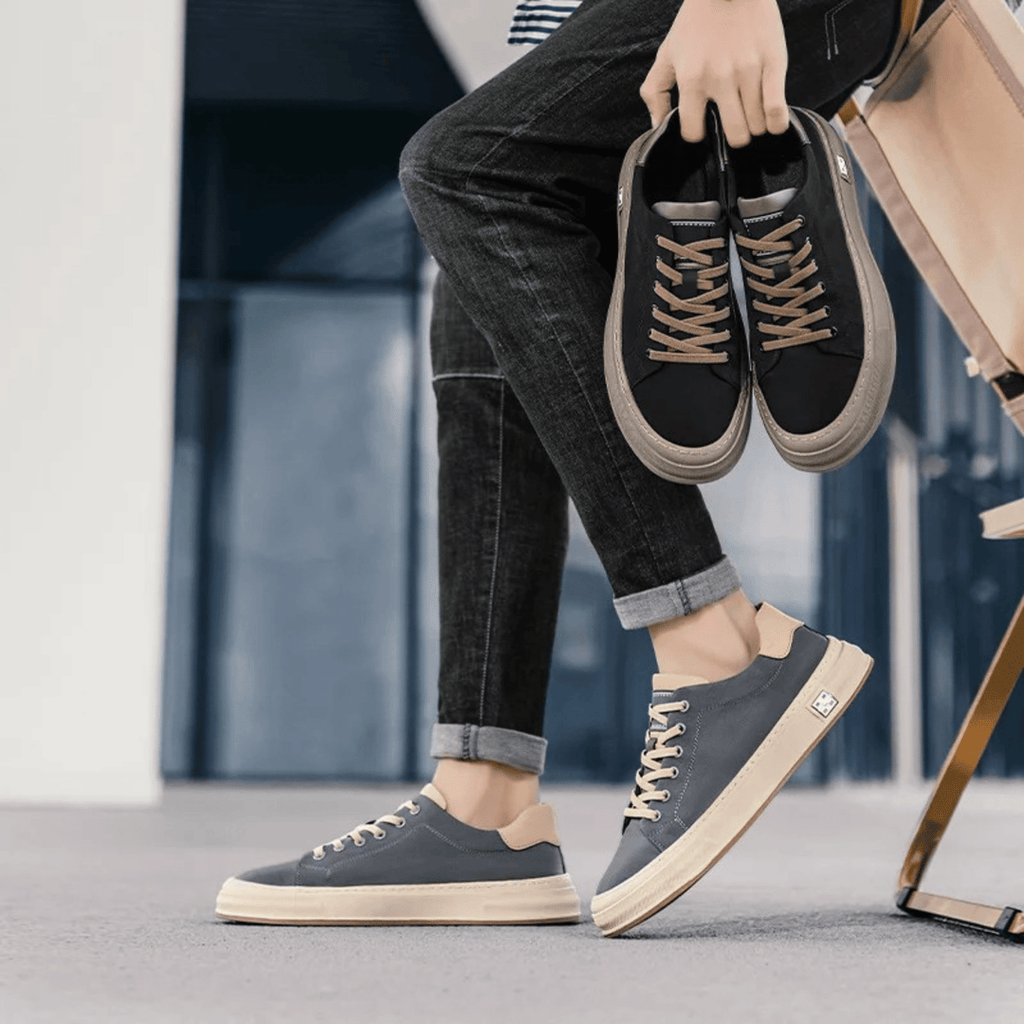 Sapatos de homem elegantes