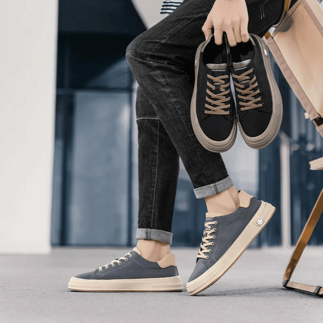 Sapatos de homem elegantes