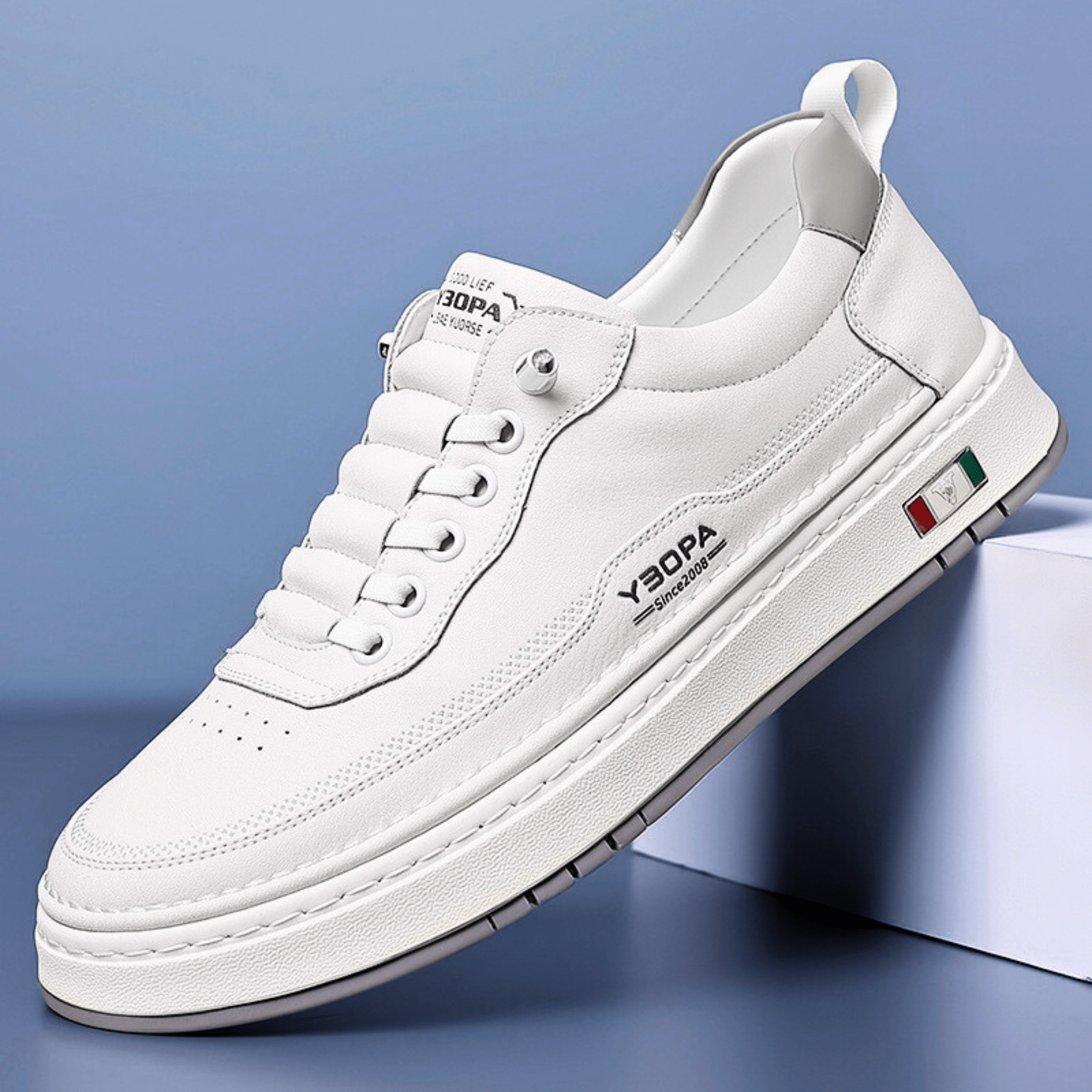 Sapatos de couro italiano